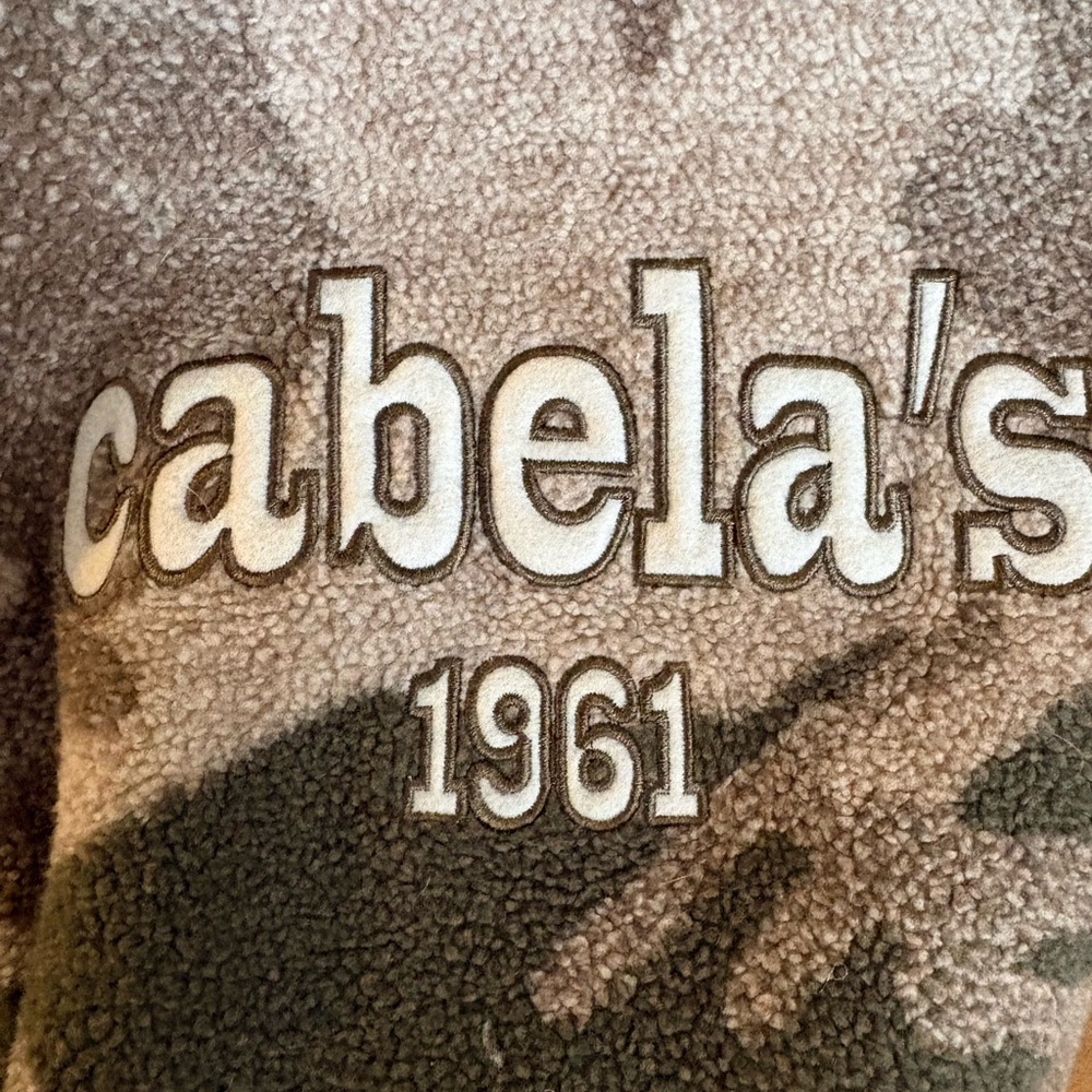 Cabela's Kids Camo Fleece Hoodie - Picture 2 of 3